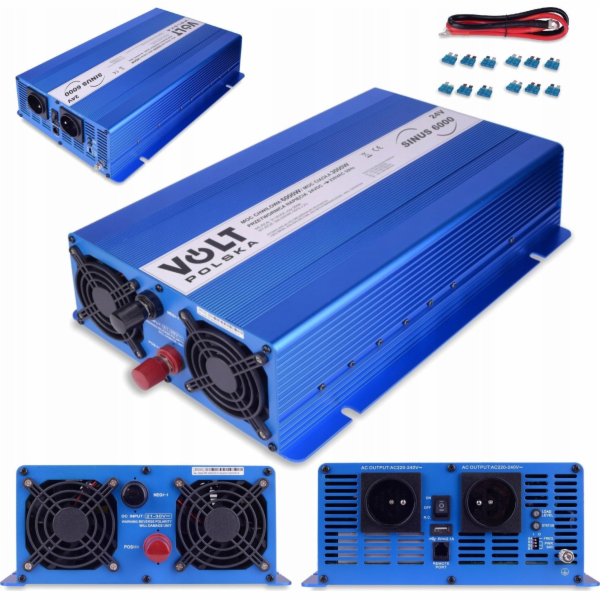 MĚNIČ VOLT POLSKA SINUS ECO 6000 24V / 230V 3000/6000W