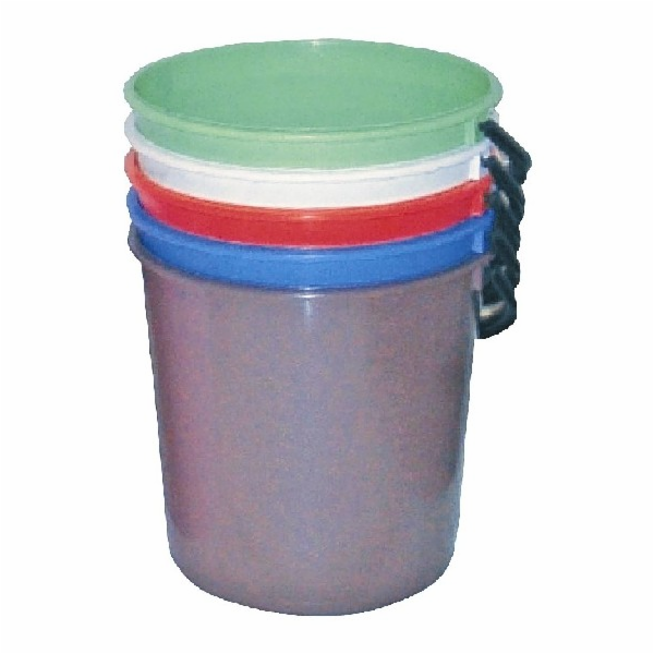 Vědro 10 l na potraviny plast mix barev