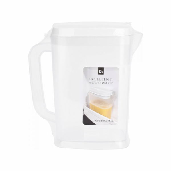 Džbán s víčkem 2,25 l plast
