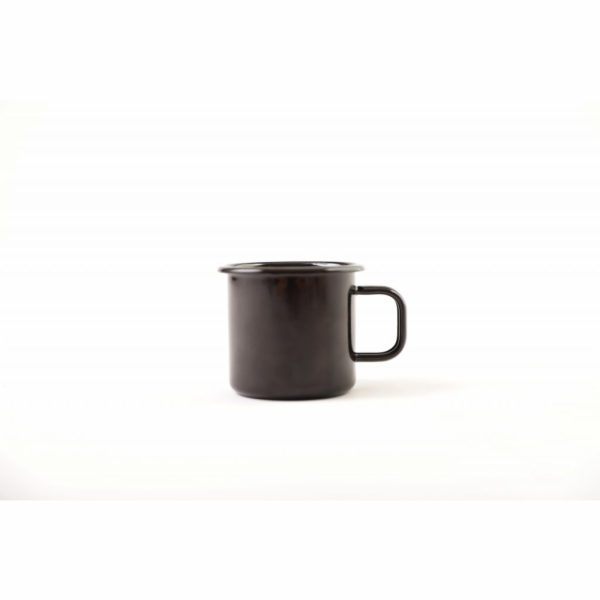 Hrnek smalt 250 ml černý 219/10b