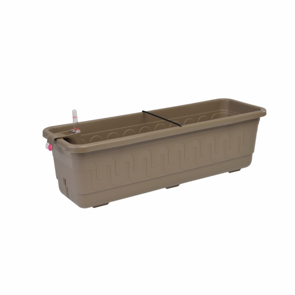 Truhlík samozavlažovací 40 cm taupe Fantazie