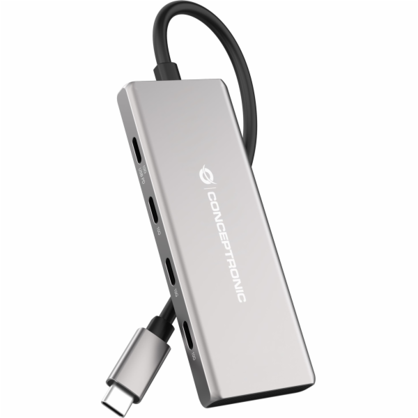 AV adaptér Conceptronic CONCEPTRONIC Dock USB-C->4xUSB-C,...