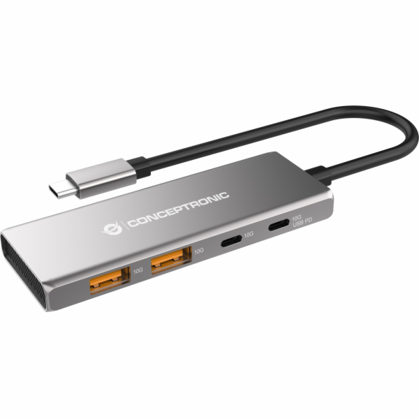 Adaptér AV Conceptronic CONCEPTRONIC Dock USB-C->2xUSB-C,...