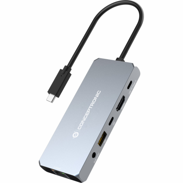 Adaptér AV Conceptronic CONCEPTRONIC Dock USB-C->HDMI,2.5...