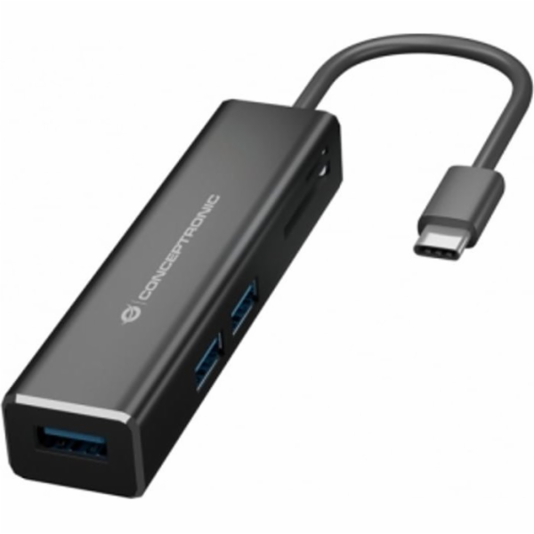 Conceptronic USB adaptér CONCEPTRONIC 3portový USB-C->USB...