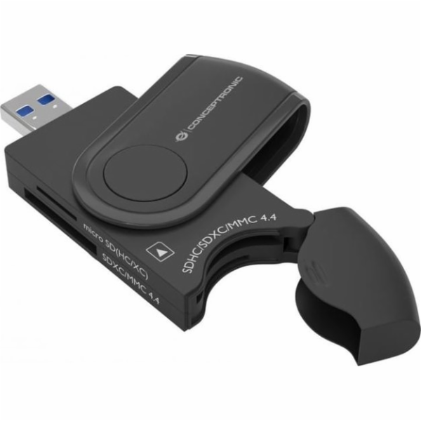 Conceptronic CONCEPTRONIC čtečka karet USB3.0 2xSD, 2xMic...
