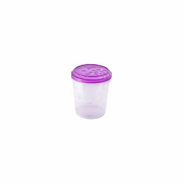Dóza s víkem TWIST 1 l plast