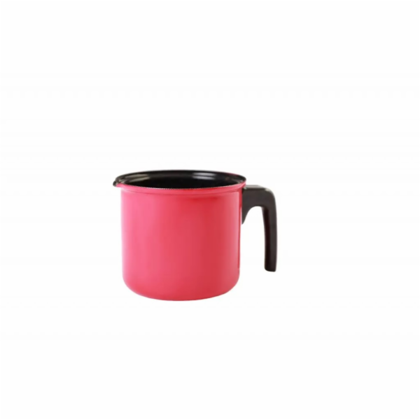Mlékovar smalt 12 cm/1 l BERYL červený
