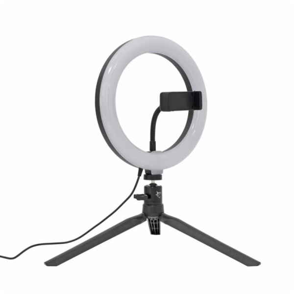 White Shark RING LED, Držiak a lampa na mobil, 20c