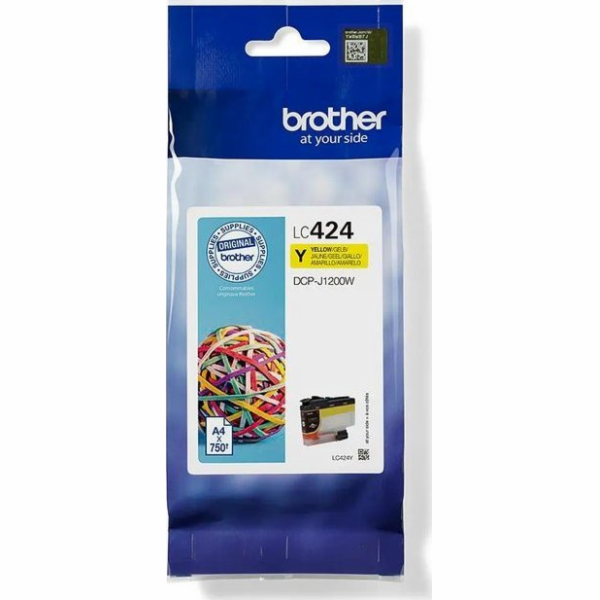 Brother Brother Inkoustový vozík. LC-424C pro DCP-J1200DW...