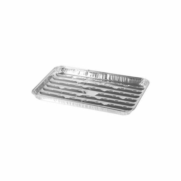 Tácek grilovací 34x23x2,5 cm/3 ks ALU perforovaný MagicHome