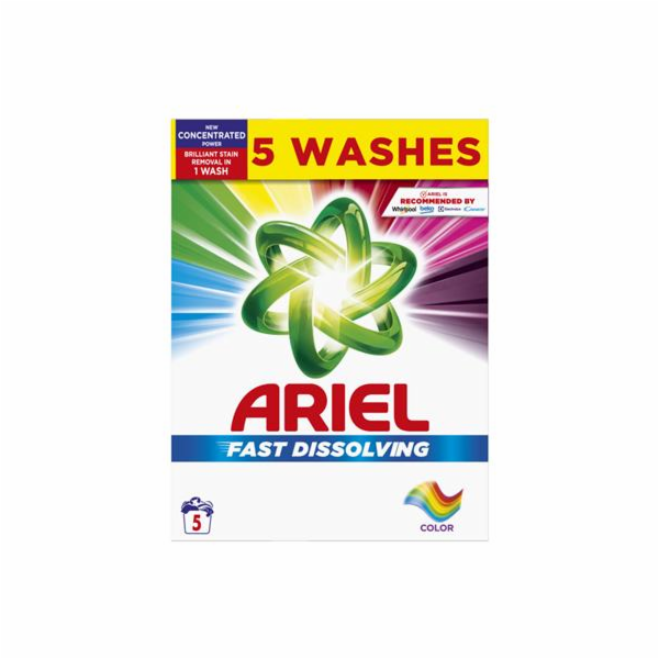 Ariel prášek na praní 5PD Color Fast Dissolving 275 g