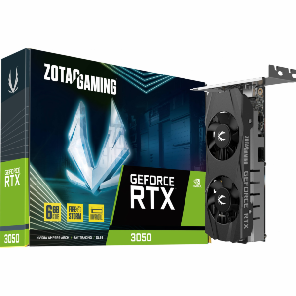 ZOTAC GeForce RTX 3050 6GB GDDR6 LP, grafická karta