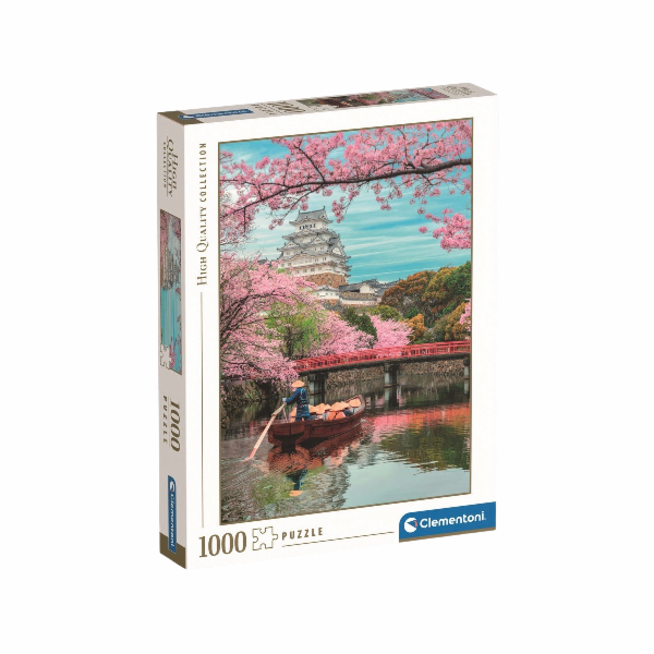 Clementoni CLE puzzle 1000 HQ hrad Himedži na jaře 39819
