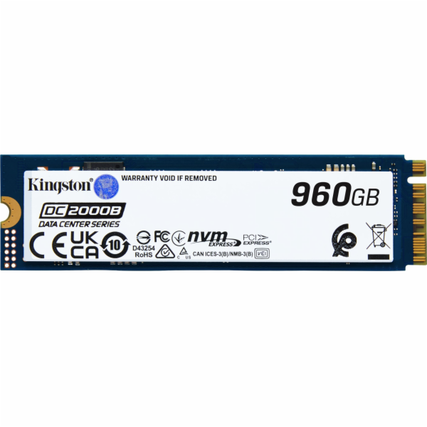 Serverová jednotka Kingston DC2000B 960GB PCI-E x4 Gen 4 ...