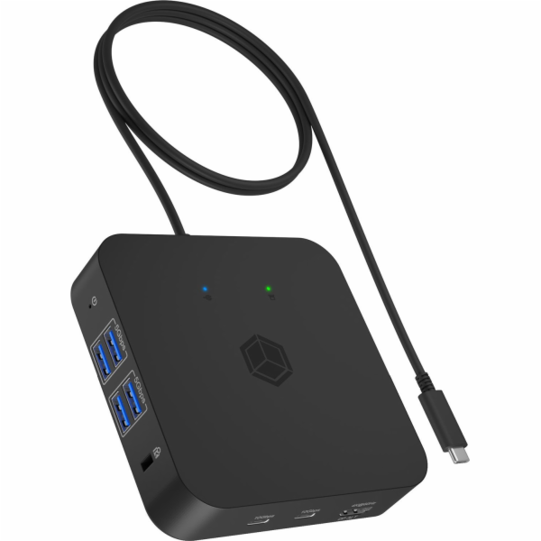 IB-DK4090-C 12-v-1 dokovací stanice, 3x HDMI, LAN, USB, P...