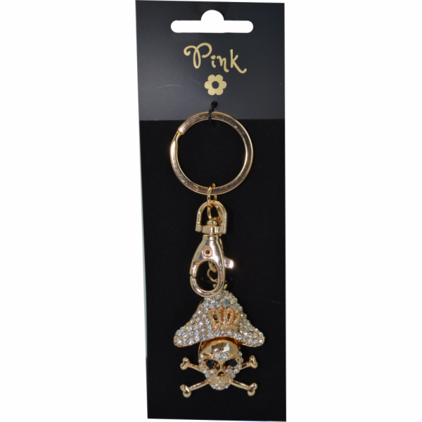 Přívěsek na klíče - Pirátská Lebka