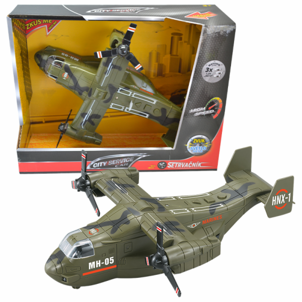 1:16 Letadlo Osprey tm. zelené