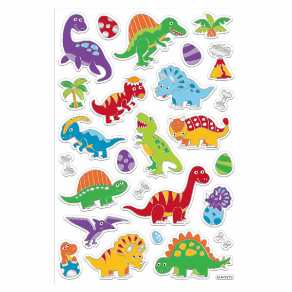 Samolepky 25 ks - DINO