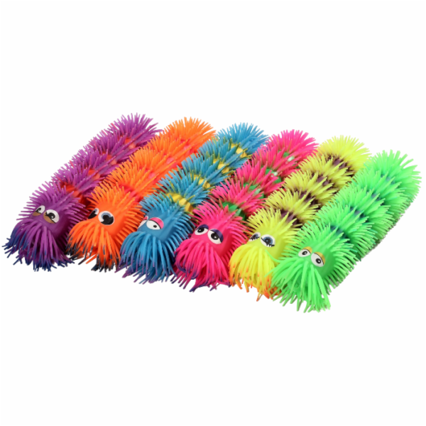 Antistresová mačkací Stonožka/Housenka 30cm - více druhů