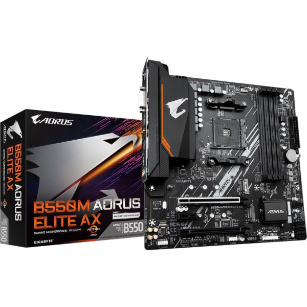 GIGABYTE B550M AORUS ELITE AX, základní deska