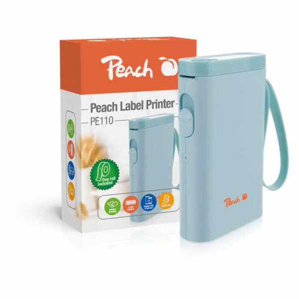 Peach PE110, tiskárna etiket