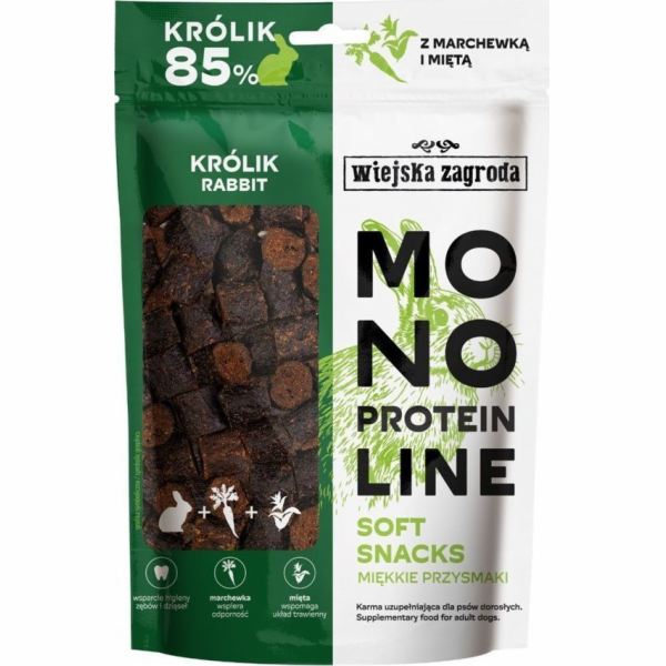 WIEJSKA ZAGRODA Monoprotein line Soft snacks Rabbit - pam...