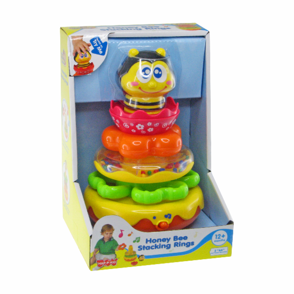 HAP-P-KID Veselá Včelka PYRAMIDA