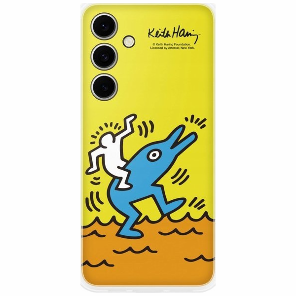 Samsung Flipsuit pouzdro Samsung pro Galaxy S24 FE, žluté