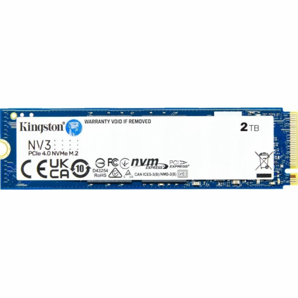 Kingston SNV3S 4TB M.2 2280 PCI-E x4 Gen4 NVMe SSD (SNV3S...