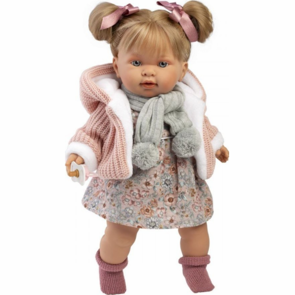 Llorens  14284 Panenka Alexandra 42 cm s měkkým bříškem