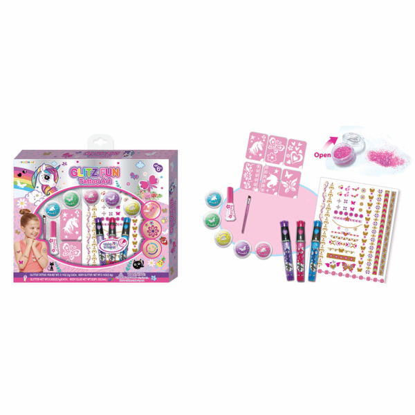 Velká sada tetování na tělo Gliz Fun