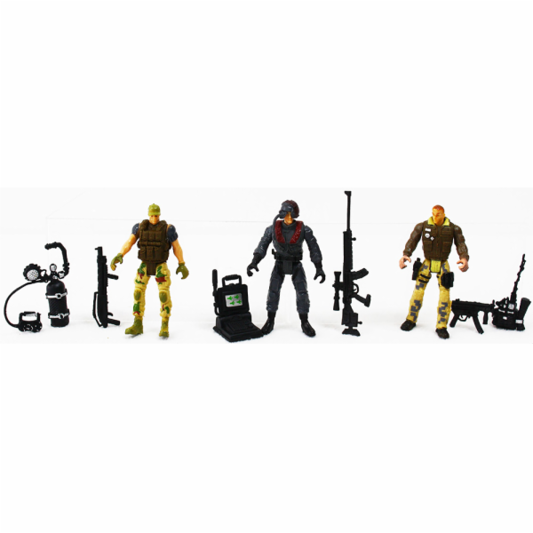 Akční figurka vojáků 10 cm serie 2 - více druhů
