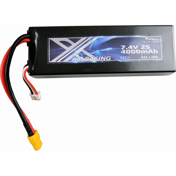 Amewi  Zubehör LiPo Akku 2S 7,4V 4000mAh 45C pevné pouzdr...