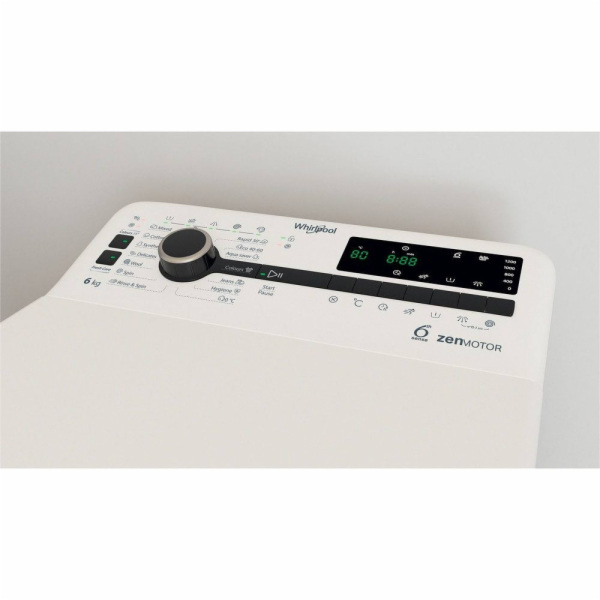 Whirlpool TDLRBX 6252BS EU Pračka vrchem plněná