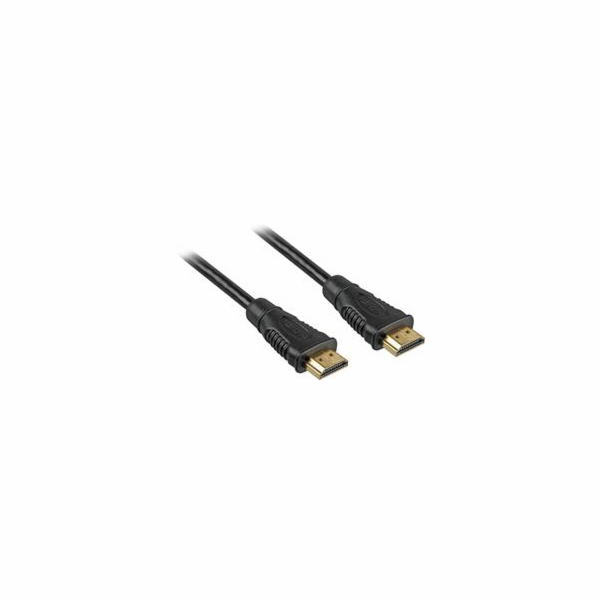 PremiumCord Kabel HDMI A - HDMI A M/M 15m,zlac.kon
