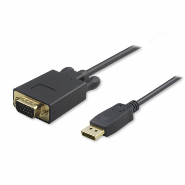 PremiumCord DisplayPort na VGA kabel 1m M/M
