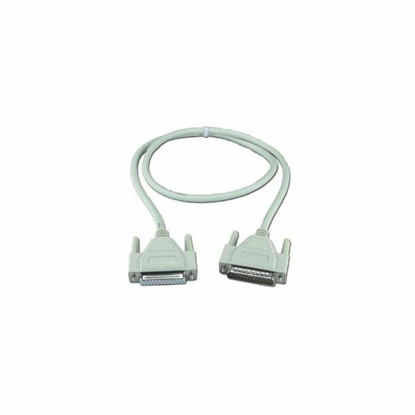 PremiumCord Datový kabel 25M-25F 25ž. 7m