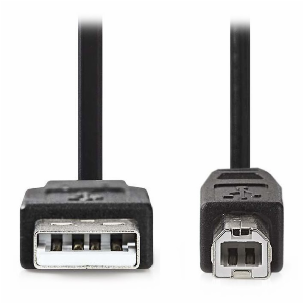 Nedis CCGB60100BK30 - USB 2.0 kabel | A Zástrčka - B Zást...