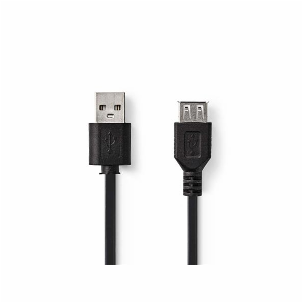 Nedis CCGB60010BK20 - USB 2.0 kabel | A Zástrčka - A Zásu...