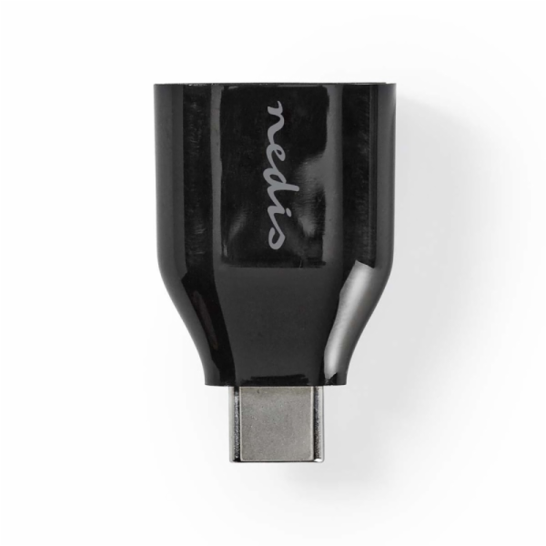 NEDIS adaptér USB 3.0/ zástrčka USB-C - zásuvka USB-A/ černý