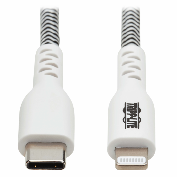 Kabel USB-C 2.0 / Lightning, s LED diodou, MFi, (Samec/Sa...