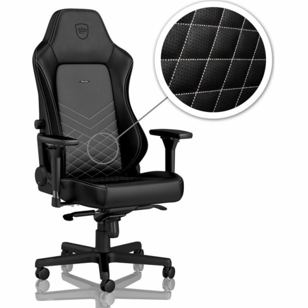 Herní křeslo Noblechairs Hero Noblechairs (černobílé)