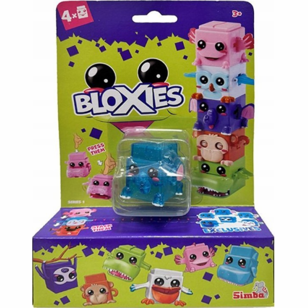 Hrací figurky Simba Bloxies Series 1 (balení 4 ks)