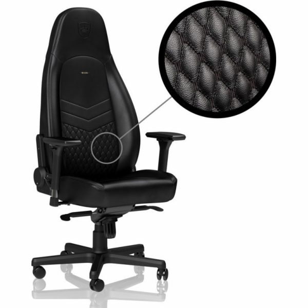 Noblechairs Icon Echtleder křeslo černé
