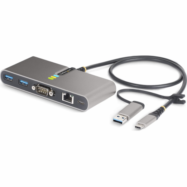 StarTech USB-C / USB-A stanice/replikátor s portem RS-232...