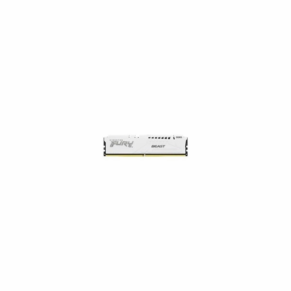 KINGSTON DIMM DDR5 16GB 6000MT/s CL36 FURY Beast Bílá EXPO