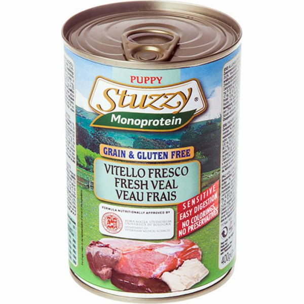 STUZZY Monoprotein Puppy Telecí - mokré krmivo pro štěňat...