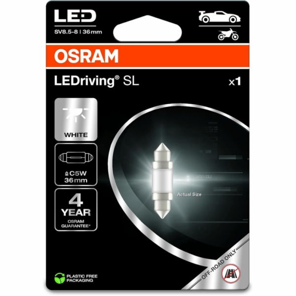 Osram C5W LED Retrofit 36mm White 12V SV8.5-8