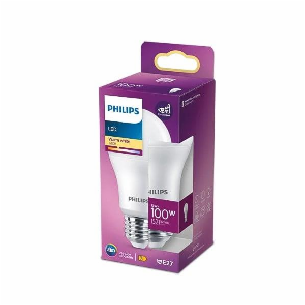 ŽÁROVKA LED E27 A60 100W 1521LM 2700K